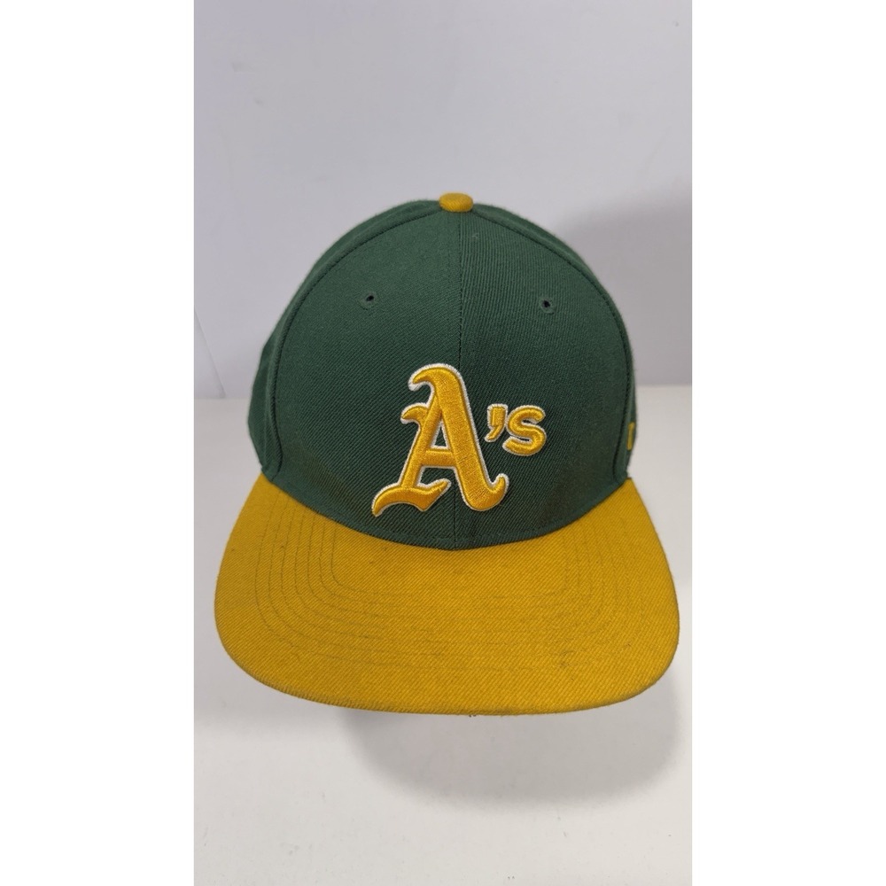 Oakland A's Athletics MLB '47 Brand Franchise Green Cap Sz 7 3/8 Hat Cooperstown